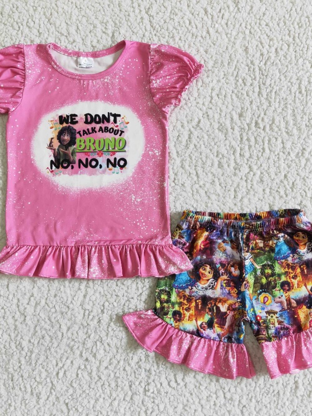 We Don't Talk About Bruno Shorts Set